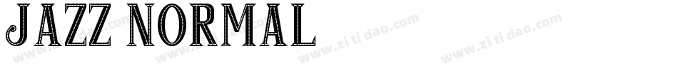Jazz Normal字体转换